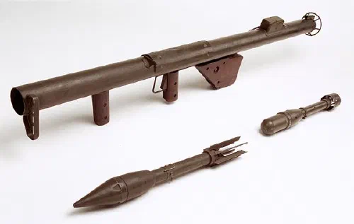 Bazooka M1 expuesta en el Smithsonian