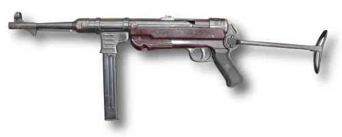Subfusil MP 40 con culata extendida, fabricado por Erma en 1943