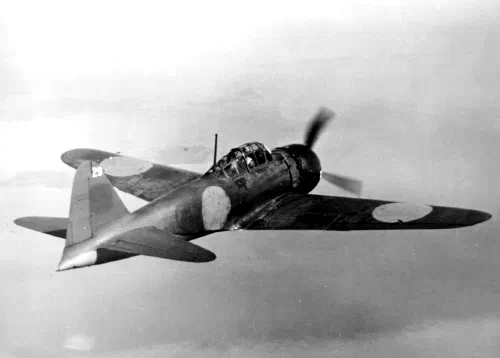 Mitsubishi A6M5 Zero capturado en vuelo, 1944