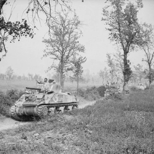 Las ruinas de la abadía de Monte Cassino tras los bombardeos aliados