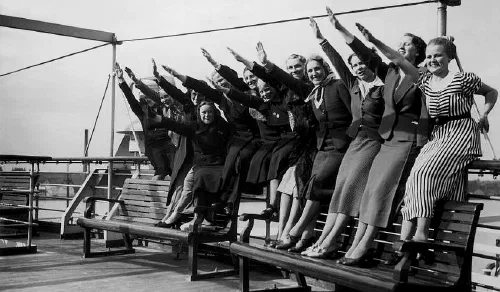 El buque Wilhelm Gustloff en 1938