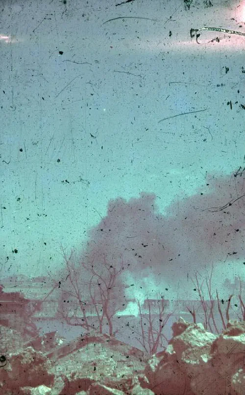El puerto de Sebastopol destruido tras el asedio alemán de 1942