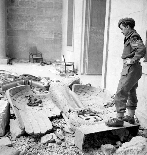 El Führerbunker de Berlín donde Hitler se suicidó en 1945