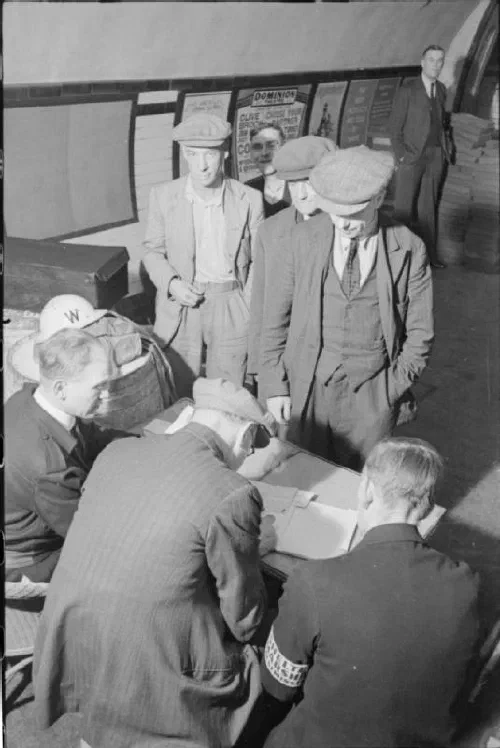 Túneles subterráneos durante la Segunda Guerra Mundial