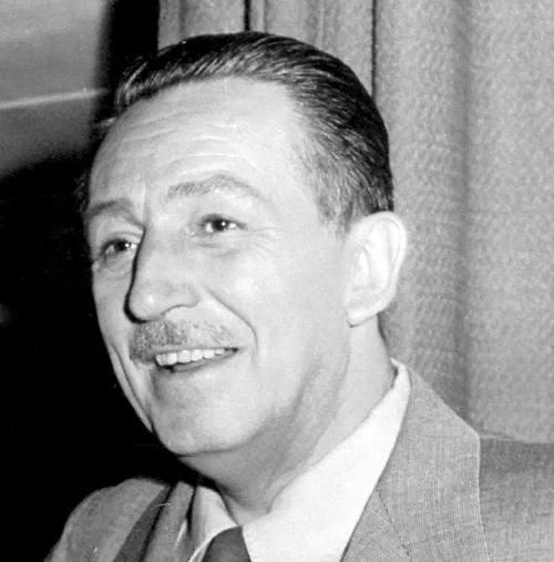 Retrato de Walt Disney en 1954