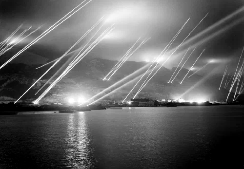 El peñón de Gibraltar durante la Segunda Guerra Mundial