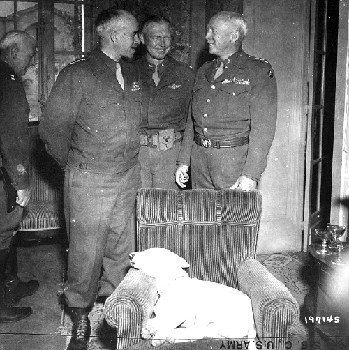 El general Patton, pieza clave del engaño de Fortitude como supuesto comandante del ficticio FUSAG