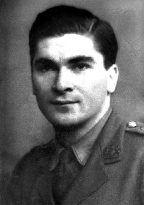 Retrato del capitán Adolphe Rabinovitch, agente del SOE durante la Segunda Guerra Mundial