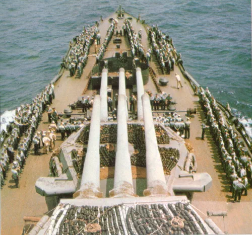 Flota de la US Navy durante la guerra del Pacífico