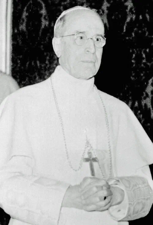 El papa Pío XII durante la Segunda Guerra Mundial
