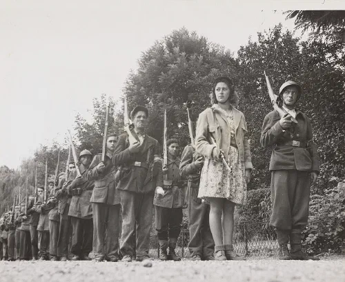 Combatientes del Maquis en la Francia ocupada