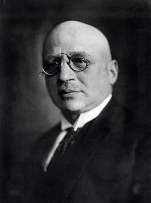 Retrato de Fritz Haber, químico alemán y Premio Nobel