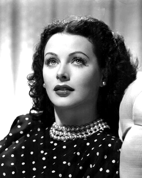 Retrato de Hedy Lamarr en 1944 para la película The Heavenly Body
