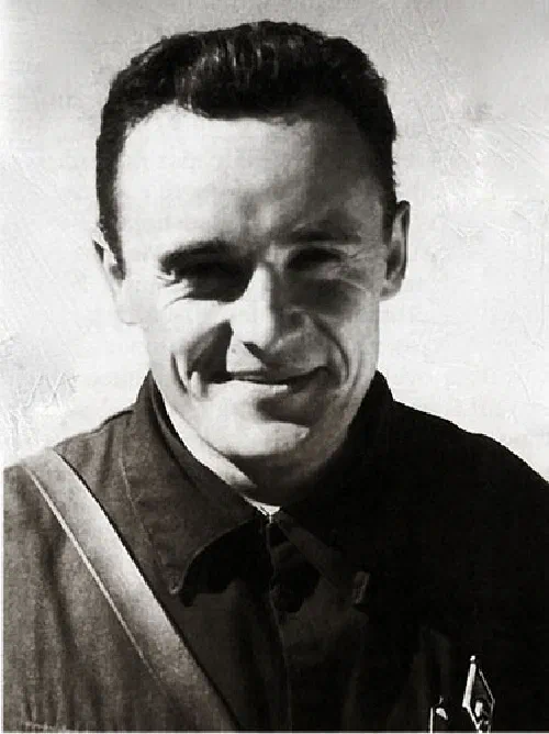 Serguéi Koroliov en 1934, durante sus primeros años como ingeniero de cohetes en Moscú