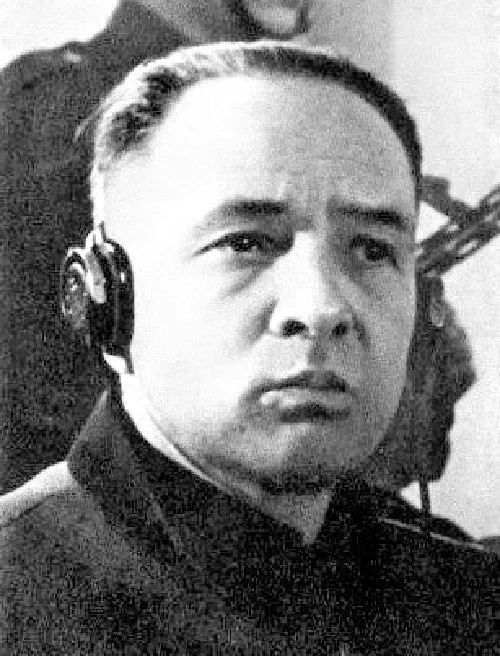 Rudolf Höss durante su juicio en Polonia en 1947