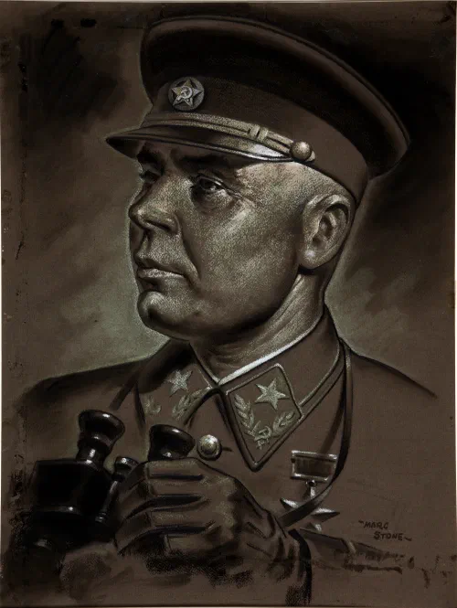 Retrato del mariscal Semión Timoshenko