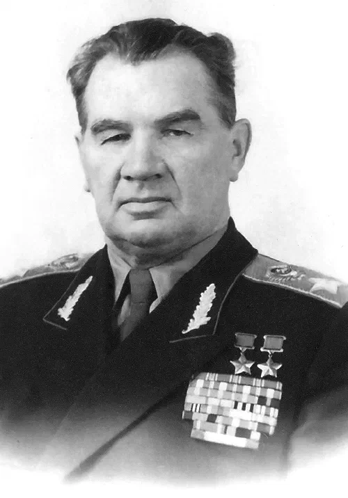 Retrato del mariscal Vasili Chuikov