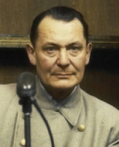 Retrato de Hermann Göring en 1946