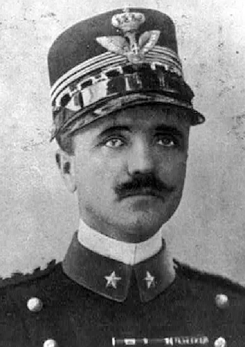 Pietro Badoglio con uniforme militar italiano