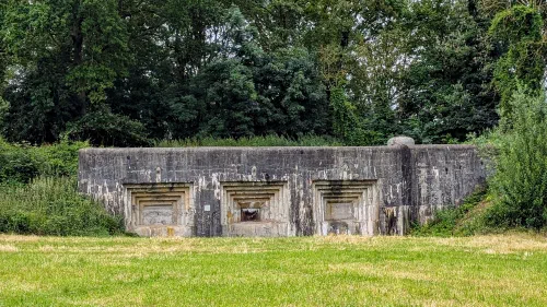 Cúpula de observación del fuerte de Eben-Emael en Bélgica