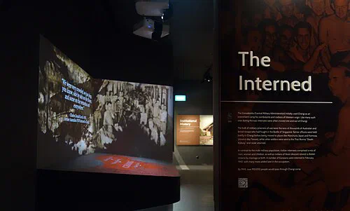El museo y capilla de Changi en Singapur, dedicado a los prisioneros de guerra