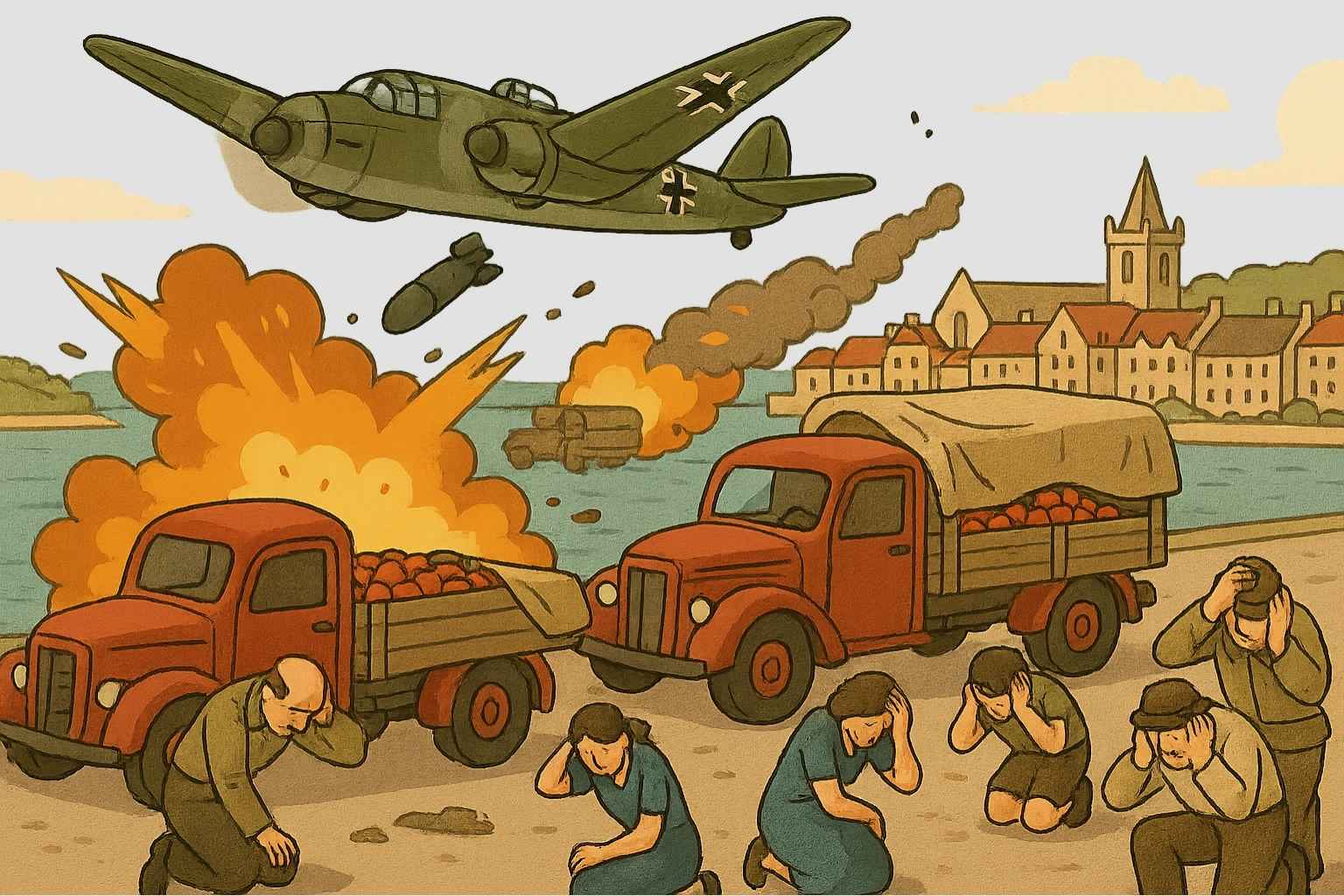 El día más oscuro de Guernsey: la tragedia del 28 de junio de 1940